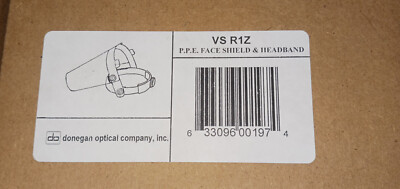 Donegan VS R1Z PPE Face Shield & Adjustable Headband **NEW IN BOX**
