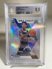 🐐 2019-20 Panini Mosaic Ja Morant NBA Debut Silver Prizm Rookie BGS 8.5 #274