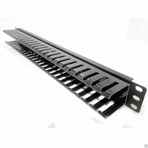 Cable Management 19" Universal Panel 1U With Rear Vent - Afbeelding 24 van 24
