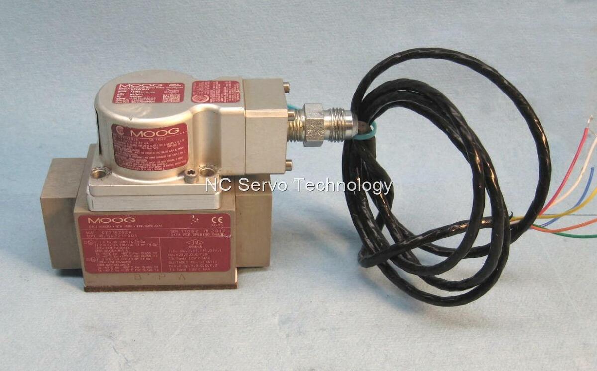 Moog G771K202A Servo Valve Rebuilt w/Warranty 312A6077P004 Moog G771K202A Servo Valve Rebuilt w/Warranty 312A6077P004