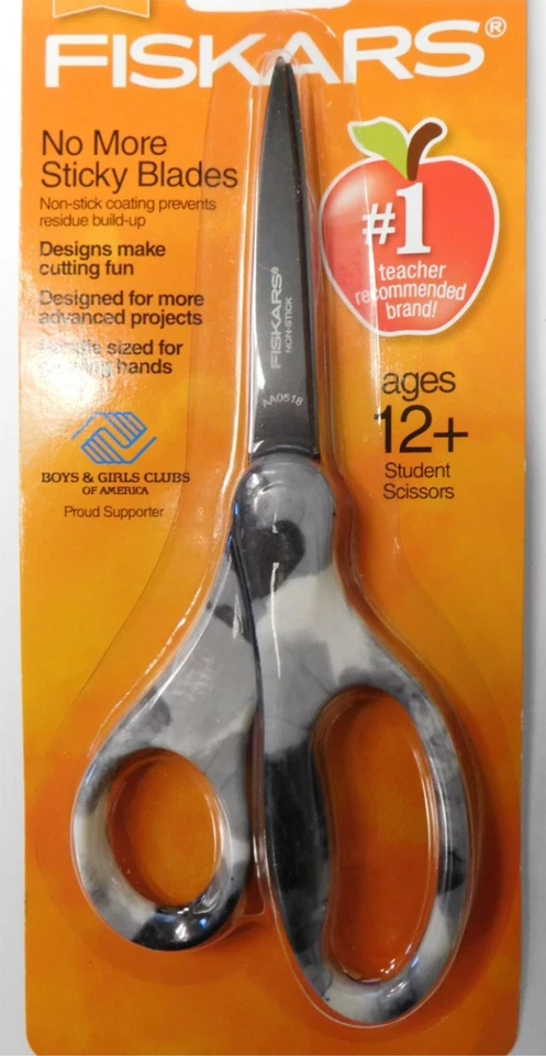 Fiskars 124582-1001 7" Student Precision Scissors Non-Stick Coating (assorted) - Image 3 of 4