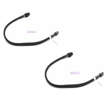 2PCS Mini 6 Pin a PCIE 6 Pin Scheda Video Cavo Alimentazione Adattatore per Mac Pro G5