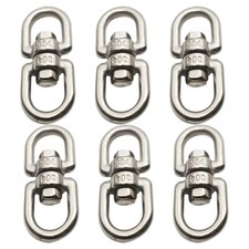 Heavy Duty M5 Double Swivel Eye Hook Load 300...
