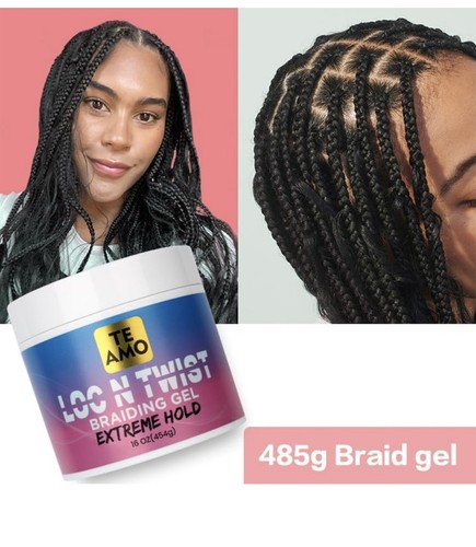 LOC N TWIST Braiding Gel - EXTREME HOLD by TE AMO - Picture 4 of 6