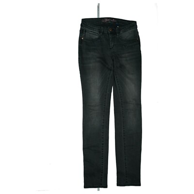 Tom Tailor Alexa ladies jeans trousers slim super stretch mid W27 L32 used grey top 