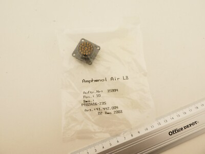 Amphenol PT02A-16-23S Box mounting NOS (23-2-6-14)