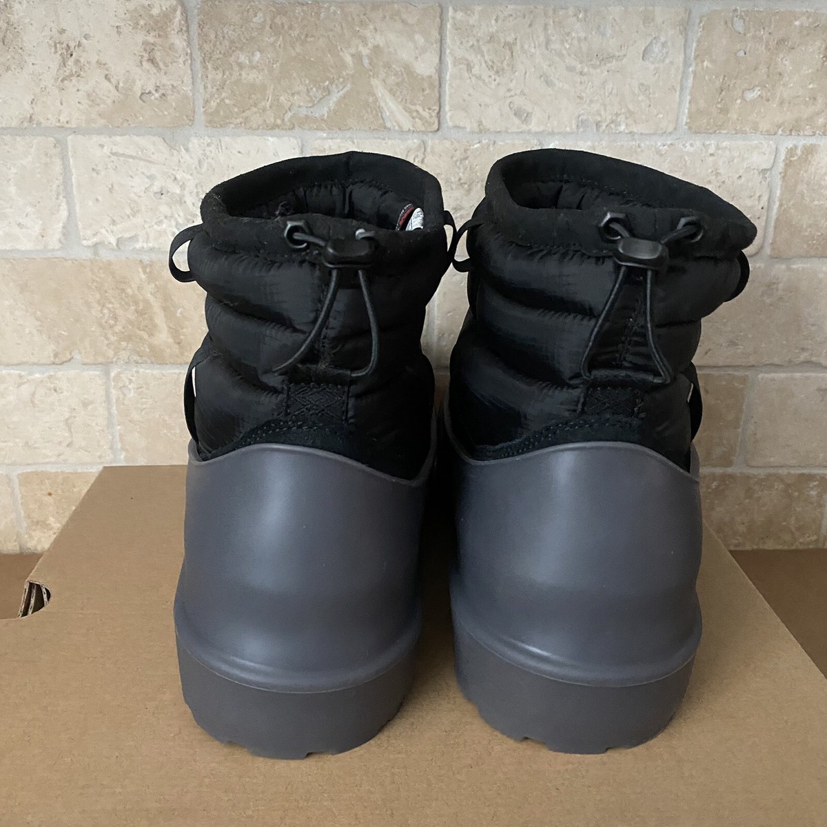 UGG Classic Mini Pull-On Weather Black Suede Sheepskin Boots Men\'s Size 8 Amazon.com | UGG Men main image 3