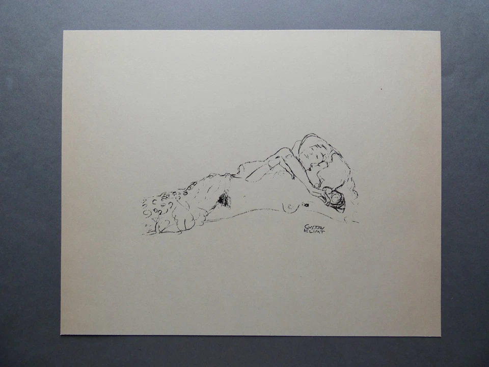 Gustav Klimt - Akt, 1910 - Bild 2 von 4