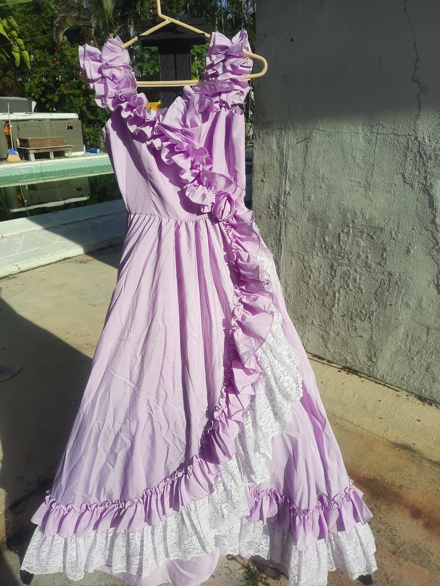 purple vintage prom dress Off The Shoulder Sleeve Black And US 0 / UK 2 Modest Vintage Style Bateau Neck