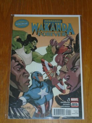 AVENGERS WAKANDA FOREVER #1 MARVEL COMICS OCTOBER 2018 NM+ (9.6 OR BETTER)