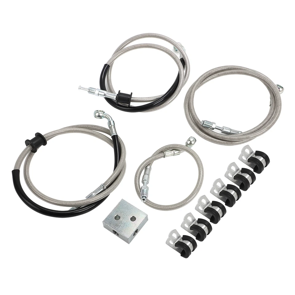 Linha de mangueira de freio dianteiro dos EUA para Can-Am Outlander 450 500 570 650 800 850 1000 1000R - Imagem 3 de 4