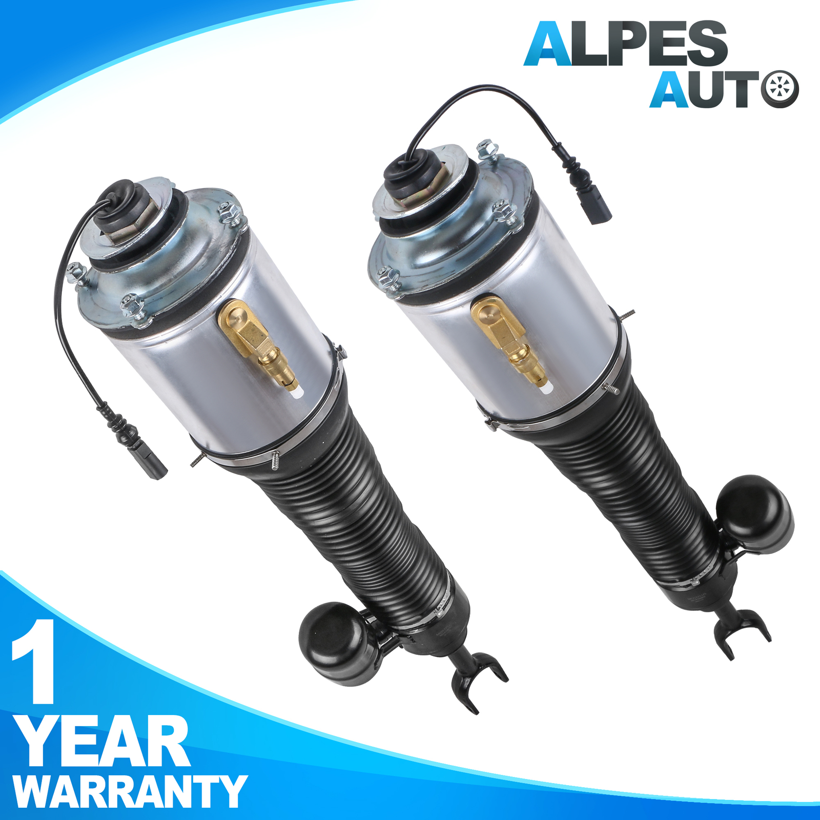 2PCS Front Air Suspension Struts For 2006-12 Bentley Continental Flying Spur GT