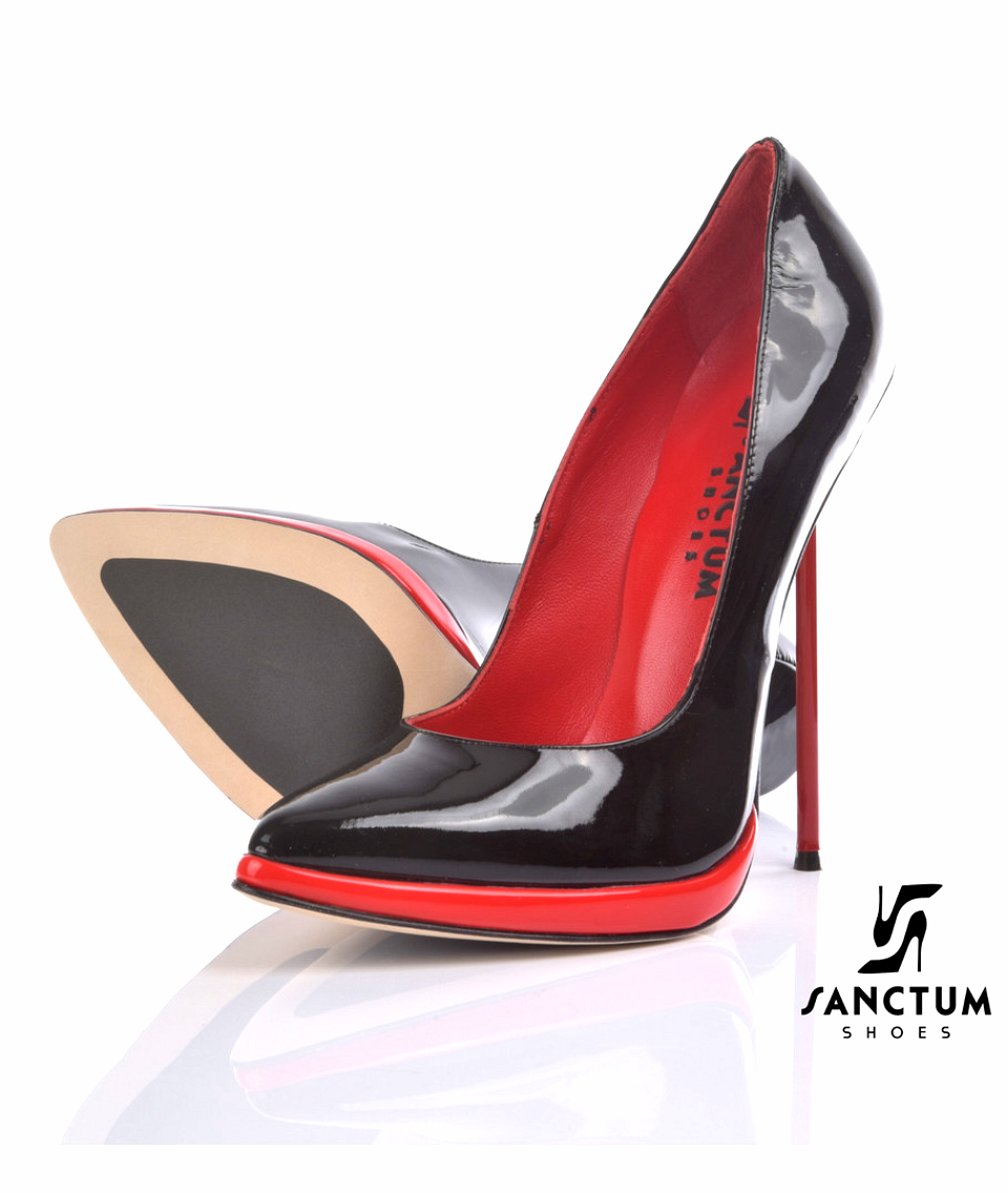 RARE SEXY NEW BRAND SANCTUM Extreme High Italian Pumps with Metal Needle  Heels