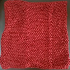 John Lewis Renata Red Square Pillowcase 65 x 65cm RRP £35