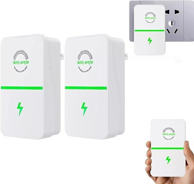 2Pack Stop Watt Stopwatt 2024 New Energy Saving Device Pro Power US Plug New