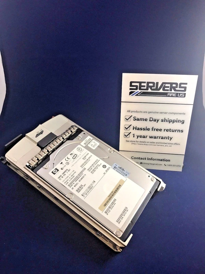 HP 300GB 3.5" Hard Drive 364622-B22 366023-001 366023-002 10000 fibre channel - Image 2 of 4