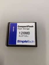 SimpleTech Digital Media 128MB CompactFlash Memory Card