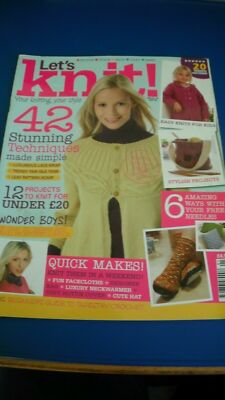 Let's KNit Magazin Strickanleitung Jan 2009