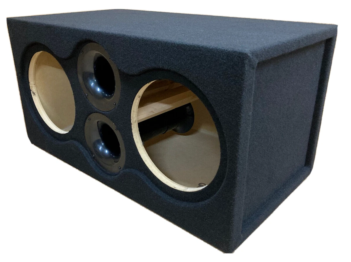 Række ud Karu Hummingbird Ported Sub Box Subwoofer Enclosure for 2 10&#034; Alpine Type R SWR-10 Subs  Recessed | eBay