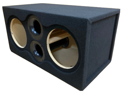 Ported Sub Box Subwoofer Enclosure for 2 10'' Alpine Type R SWR-10 Subs Recessed