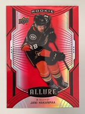 2020-21 Upper Deck Allure Ducks Jani Hakanpaa Red Rainbow Rookie #105