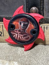 Power Rangers Ninja Steel Battle Set Foam Power Star Red Overdrive Ranger Disc