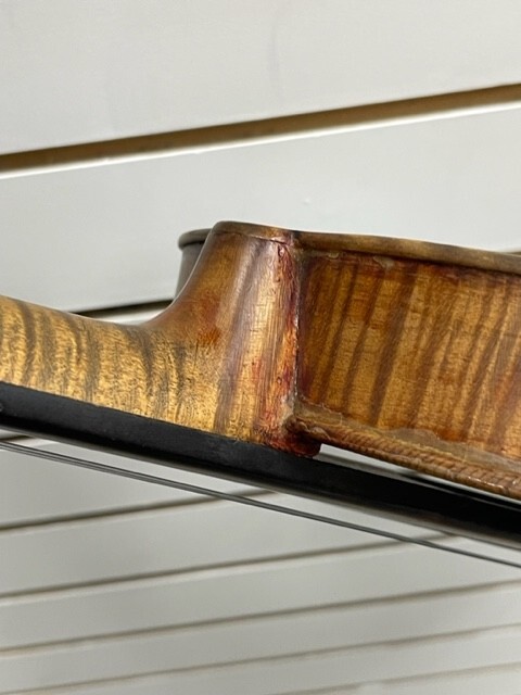 J.F. Lott Maker London Violin W/ Golden Strad Bow 4/4 Size