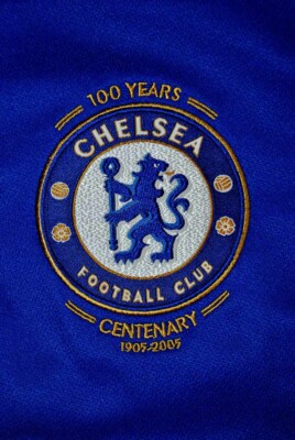 Chelsea Football Club 100 year Centenary football shirt badge