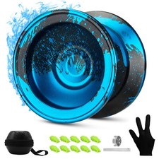 Yoyo Professional Responsive Yoyo for Kids Beginner, Dual Purpose Metal Yoyos...