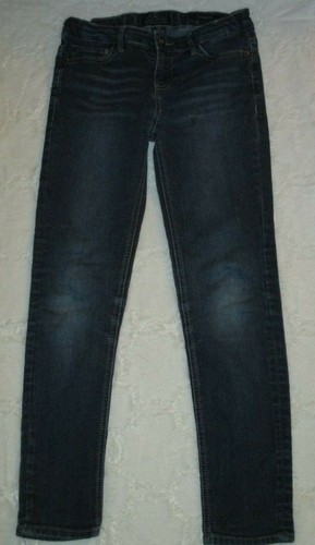 Lucky Brand Zoe Skinny Girl's 12 Regular Adjustable Waist Dark Wash Jean W26 - Picture 2 of 5
