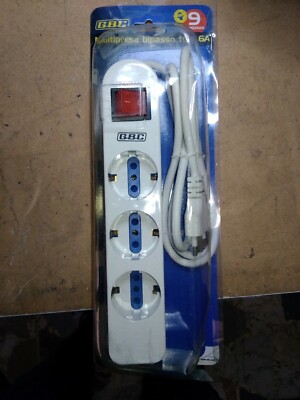 ELECTRIC SOCKET 1.5 MT 9 PLACES slipper FIXABILITY