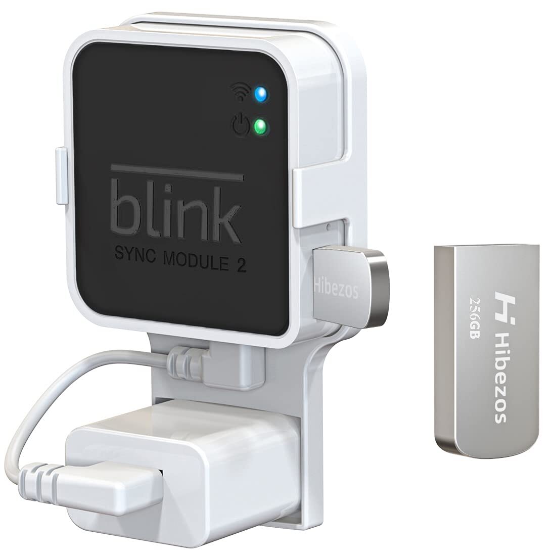 256gb Usb Flash Drive And Outlet Mount For Blink Sync Module 2 Save Space And Ea-image
