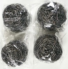 3M Scotch Brite Stainless Steel Scrubbers Non-Rust, Individually Sealed