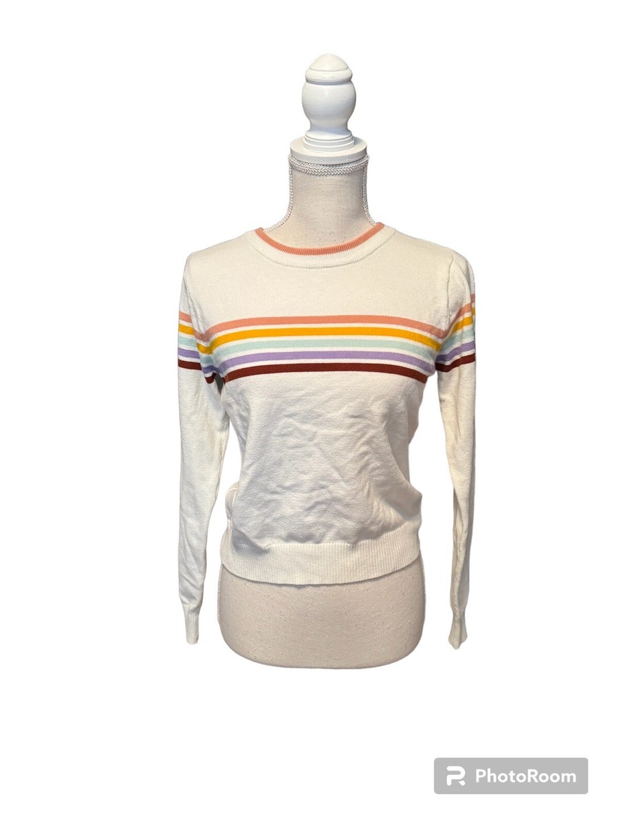forever 21 rainbow crop top
