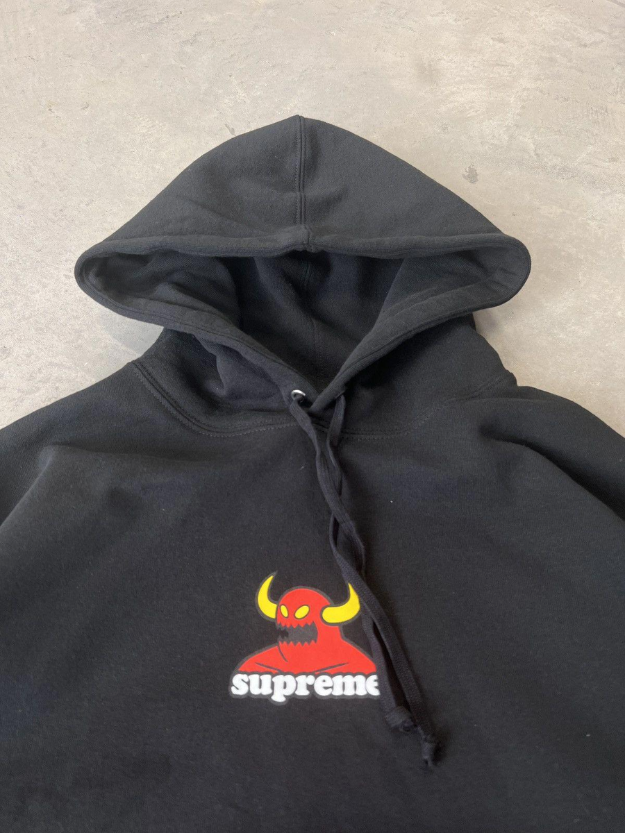 Supreme Toy Machine Hooded Sweatshirt Black Size Small | eBay Supreme Toy Machine Hooded Sweatshirt Black Size Small | eBay