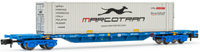 Arnold HN6460 Renfe Containerwagen Mmc, Marcotran, Ep Vi, Neu+Ovp, Spur N