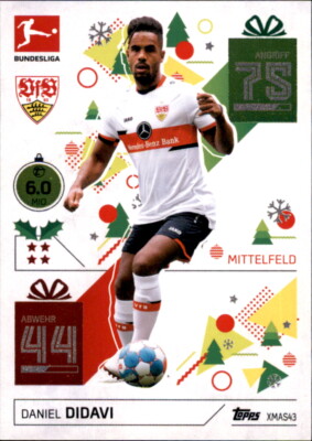 Match Attax 2021 2022 21/22 XMAS43 - Daniel Didavi