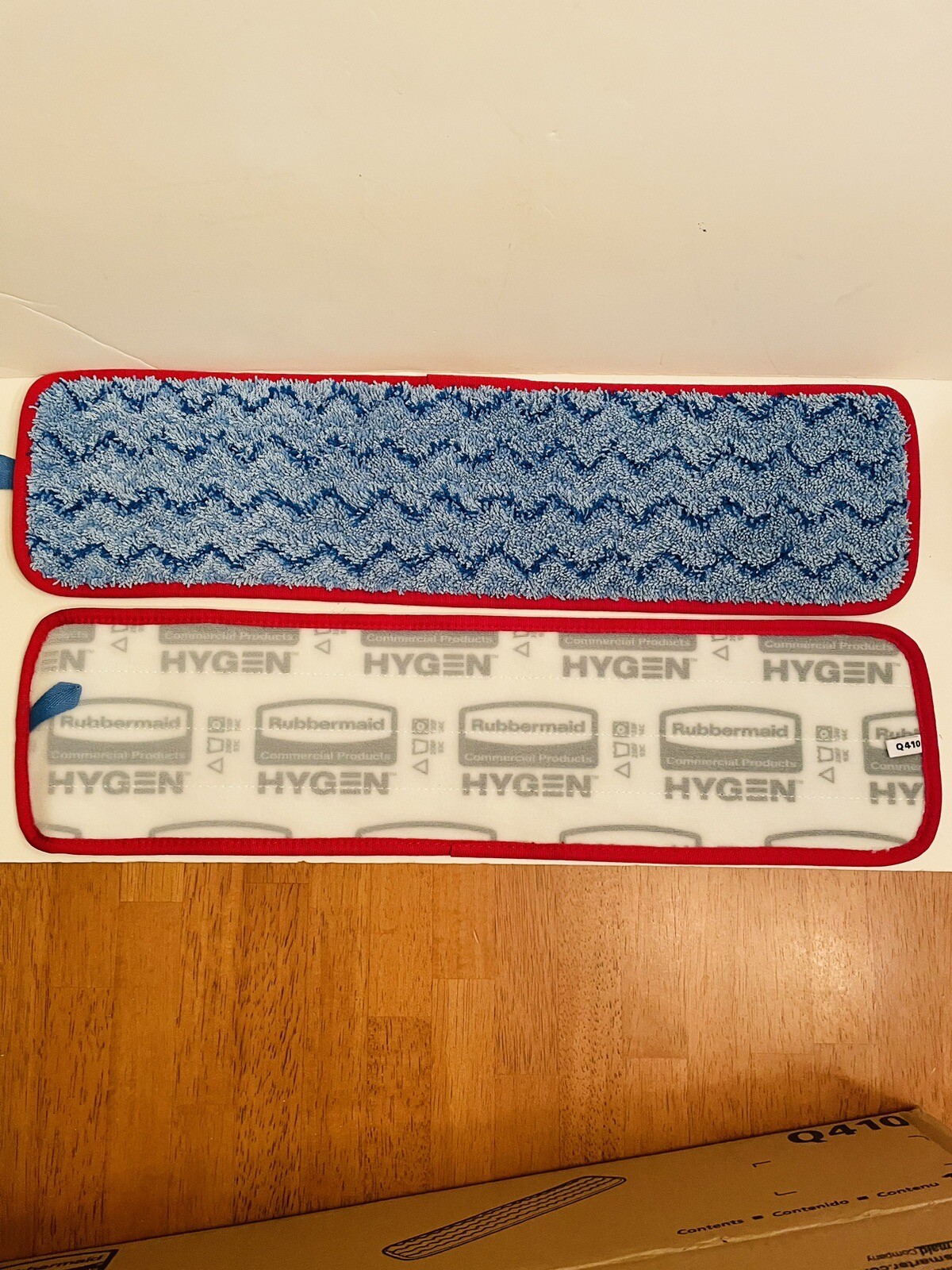 Rubbermaid Hygen Q410 Microfiber Damp Mop 12 Pack Open Box New eBay