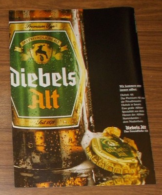 Seltene Werbung DIEBELS ALT - Wir kommen uns immer näher 1984