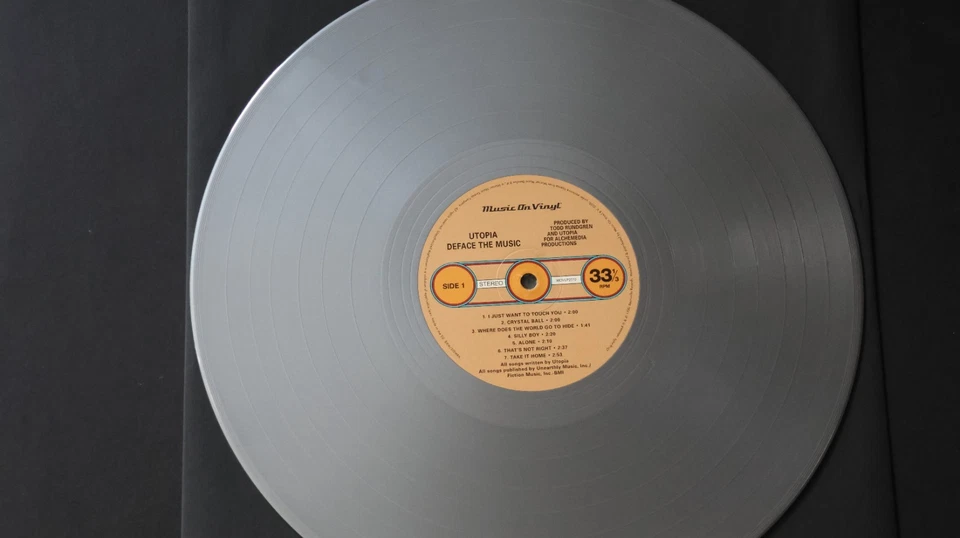Utopia – Deface The Music LP VINYL PROGRESSIVE ROCK 2020 SILVER TOP MOVLP2519 - Bild 2 von 4