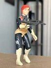 Vintage 1982 Hasbro GI Joe ARAH Straight Arm SCARLETT (v1) 100% Complete