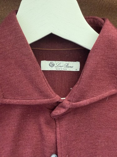 Loro Piana Andre Cashmere Silk Shirt Size M
