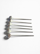 Set of 6 Iced Tea Spoons/Straws