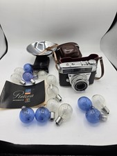 Kodak Retina Automatic III Camera Retina-Xenar 45mm f:2.8 Lens w/ Vintage Case