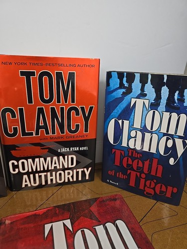 Lot Of 7 Tom Clancy Hardcover HC/DJ Books All Jack Ryan Series 1st Ed - Picture 10 of 13