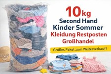 Second Hand 10 kg Kinder Sommer Kleid Restposten Großhandel 10 kg Kleidung