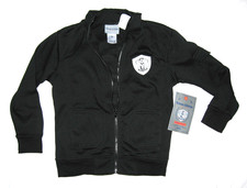 NEW Extreme Coalition Boys Black Jacket Zippred, Size M