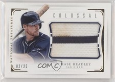 2016 Panini National Treasures Colossal Prime 2/25 Chase Headley #C-CH 1o3