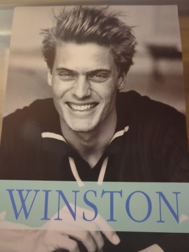 Winston Post comp card sed card AUTHENTIC RARE Max Models