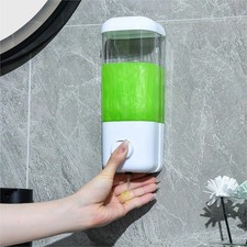 Soap Dispenser Wall Mounted Liquid Bathroom Hand Soap Shower Gel Shampoo 3 color